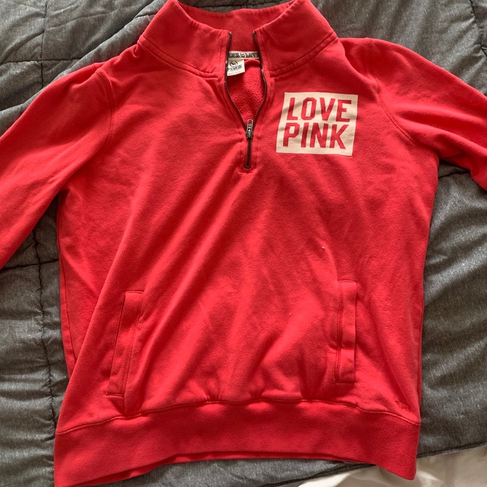 Victoria secret PINK half zip